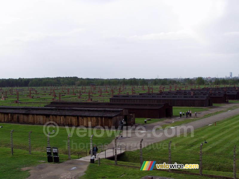 [Birkenau] Een aantal van de vele barakken