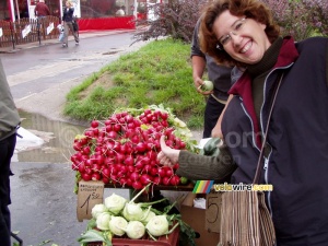 [Varsovie] Isabelle nous recommande les radis avec la taille de tomates !! (213x)