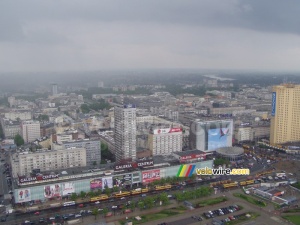 Varsovie vue depuis le Palais de la Culture et de la Science (194x)