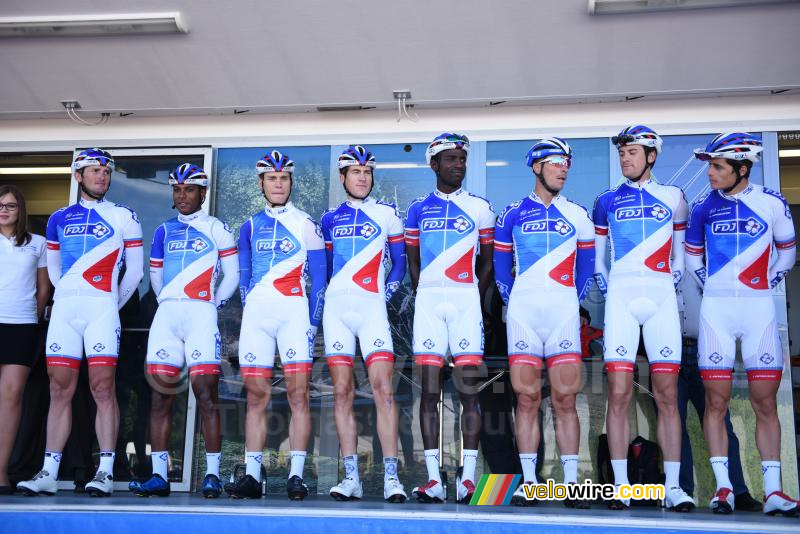 De FDJ ploeg