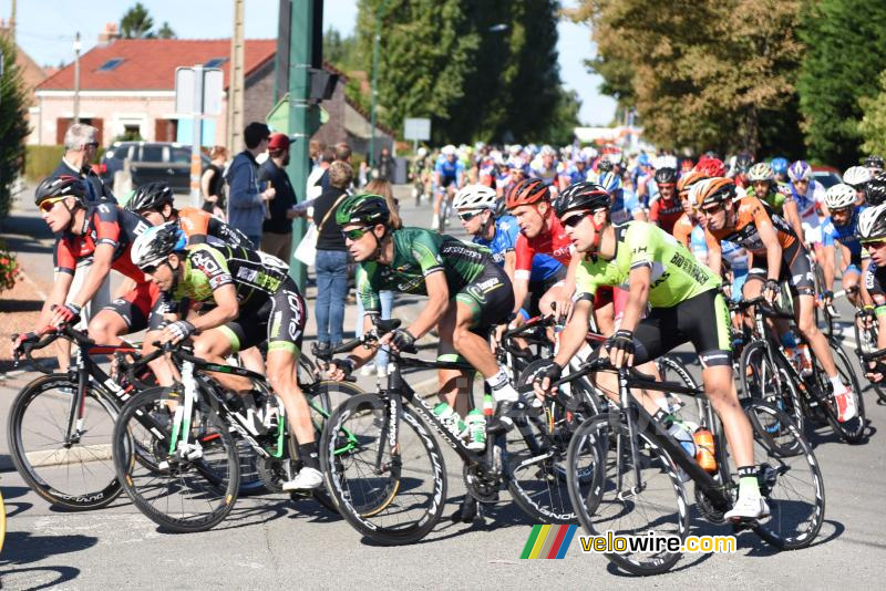 Jimmy Engoulvent (Europcar) in het peloton