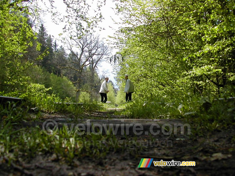 Florent & Thomas in Stara Białowieza (het oude Białowieska)