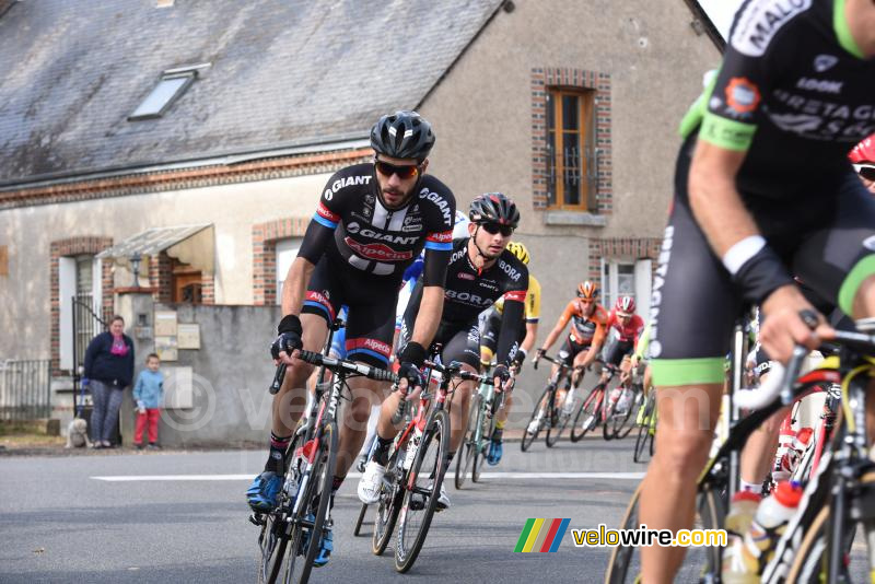 Roy Curvers (Team Giant-Alpecin) in de kopgroep