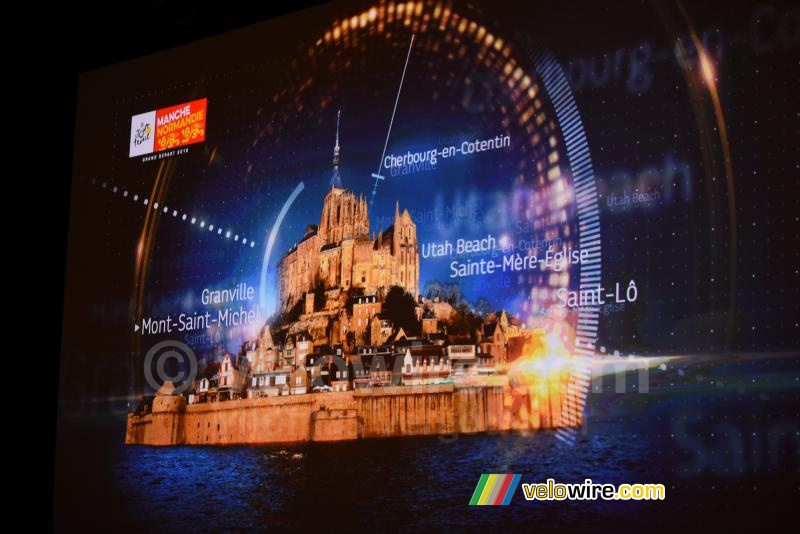 Het Grand Départ van de Tour 2016 vindt plaats bij de Mont-Saint-Michel