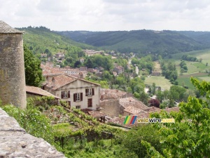 La vue depuis Cordes-sur-Ciel (202x)