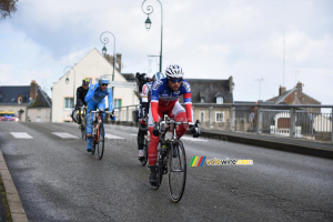 Steven Tronet en tête de l'échappée à Cloyes-sur-le-Loir (694x)