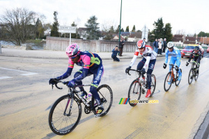 L'échappée avec Tsgabu Grmay, Matthias Brändle, Evaldas Siskevicius & Anthony Delaplace (569x)