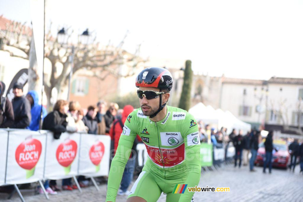 Nacer Bouhanni (Cofidis) in het groen (2)