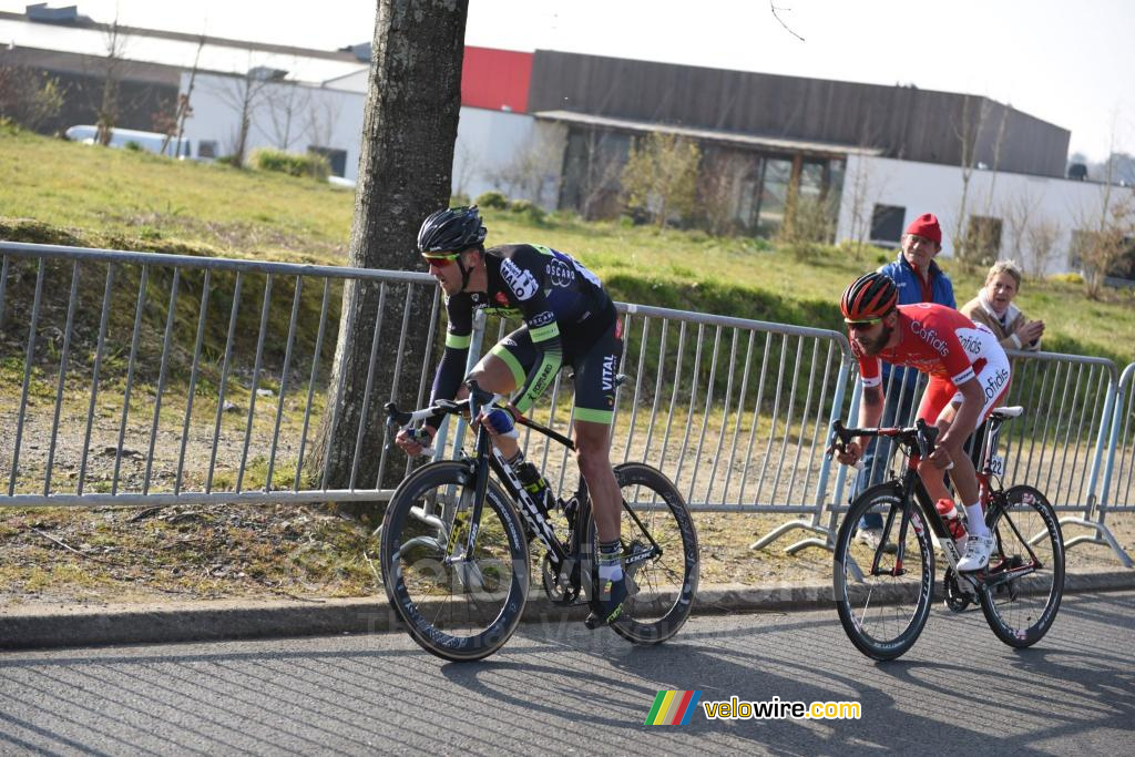 Kévin Ledanois & Loïc Chetout vallen aan