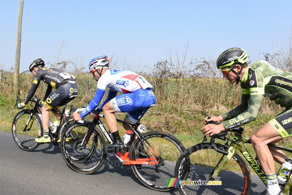 Ryan Anderson, Murilo Fischer & Yannis Yssaad in de kopgroep