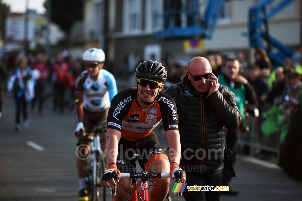 Rudy Barbier, blij met zijn overwinning