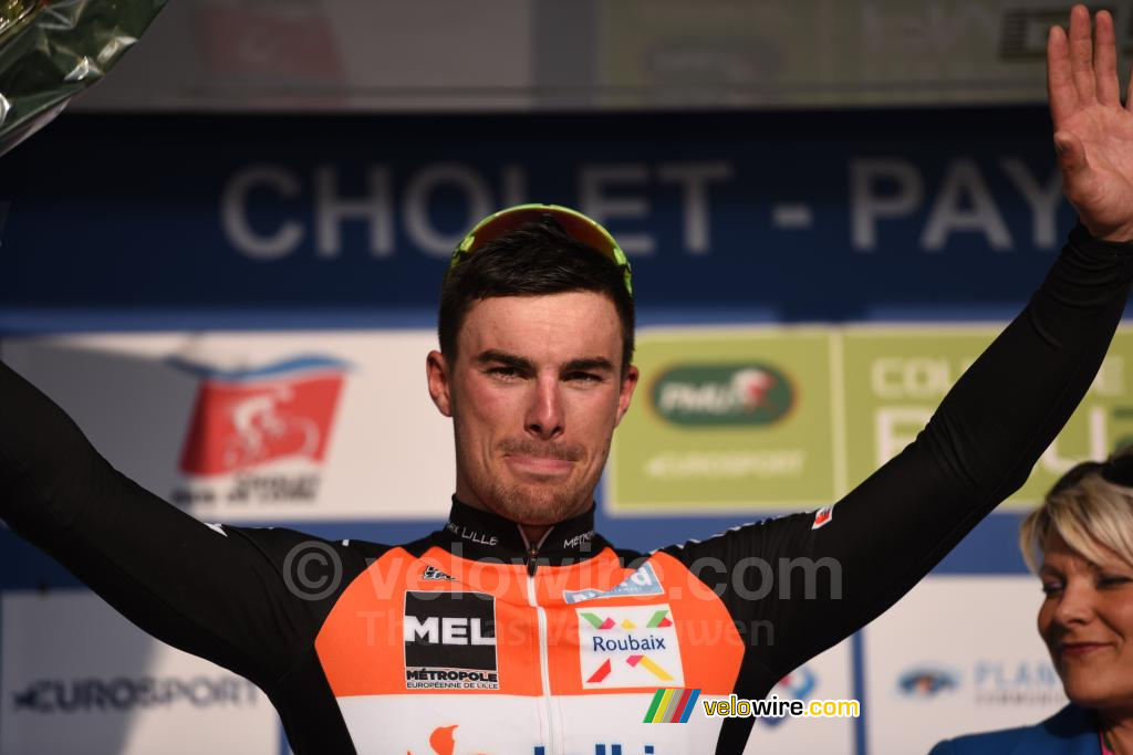 Rudy Barbier op het podium