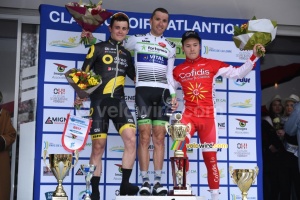 Le podium de la Classic Loire Atlantique 2017 : Laurent Pichon, Thomas Boudat & Hugo Hoffstetter (4375x)