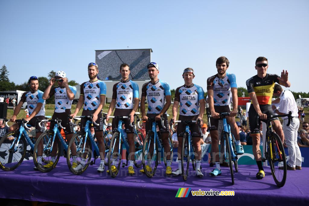 De AG2R La Mondiale ploeg