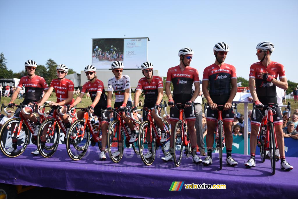 De Trek-Segafredo ploeg