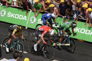Dylan Groenewegen (Lotto NL-Jumbo) en route vers la victoire à Amiens (1129x)