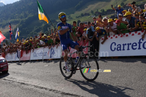 Julian Alaphilippe (Quick-Step) en route vers la victoire au Grand Bornand (2) (946x)