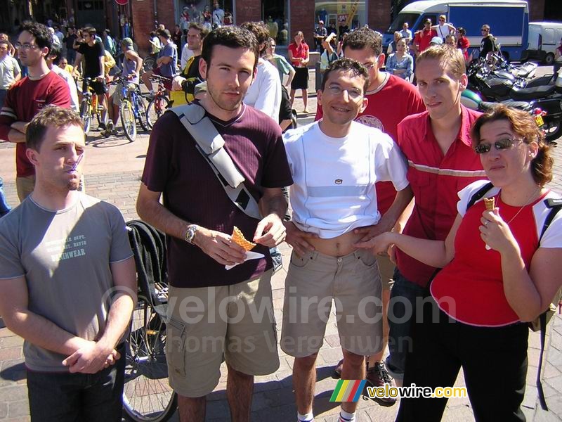 Olivier, Bernard, Nabil, Cédric, Thomas & Isabelle