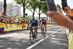 Julian Alaphilippe (Deceuninck - Quick-Step) & Thibaut Pinot (Groupama-FDJ) (814x)