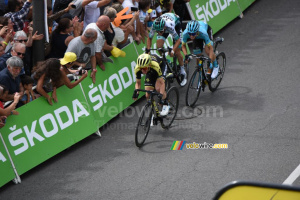 Simon Yates (Mitchelton-Scott), Pello Bilbao (Astana) & Gregor Mühlberger (Bora-Hansgrohe) (681x)