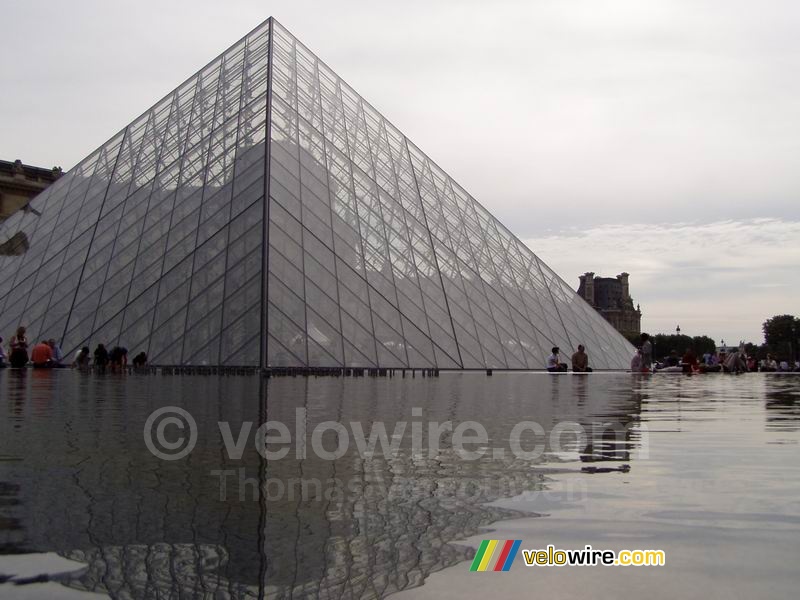 The pyramid of The Louvre