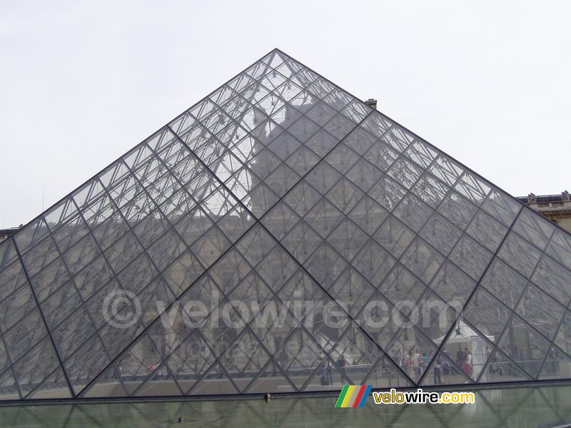 The pyramid of The Louvre