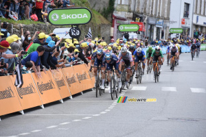 Le sprint pour la victoire à Pontivy (918x)