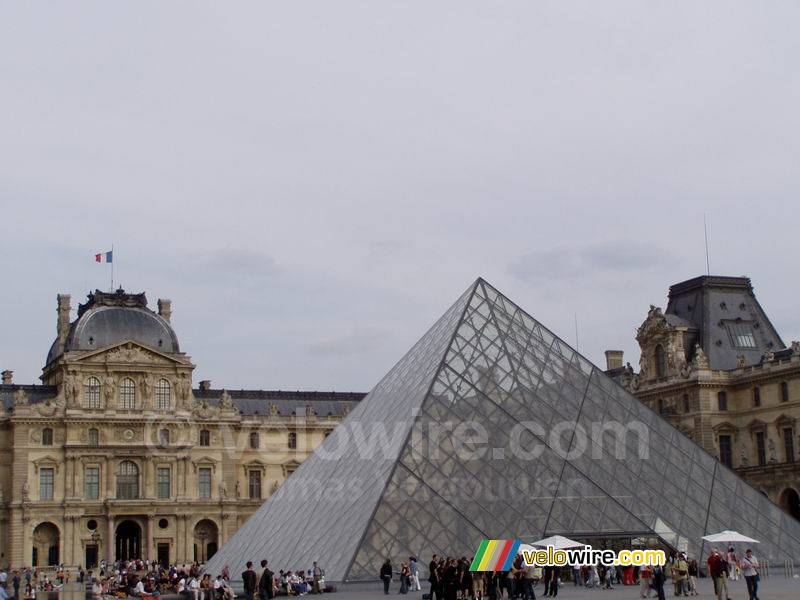 The pyramid of The Louvre