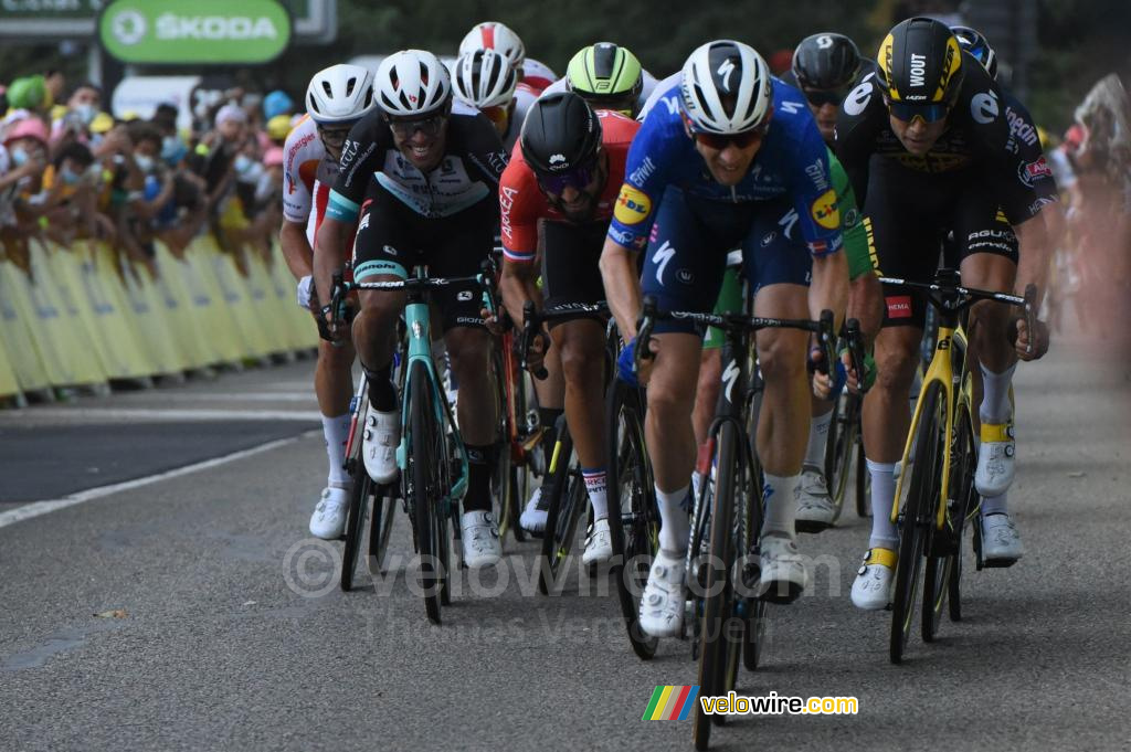 De sprint in Valence