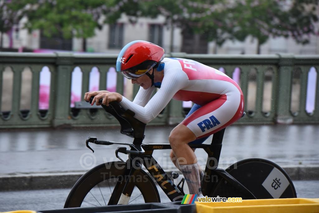 Audrey Cordon Ragot (Frankrijk) op de terugweg (3)