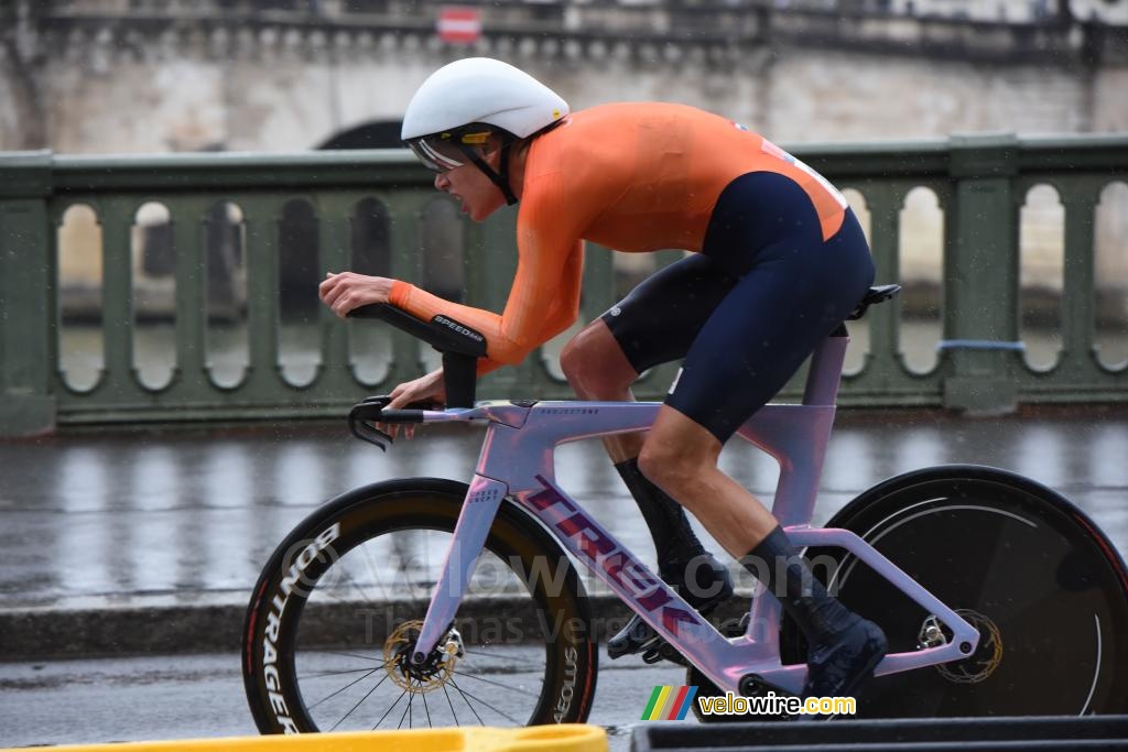 Ellen van Dijk (Nederland) op de terugweg (2)