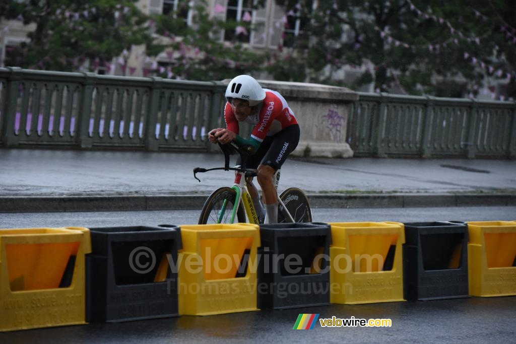 Rui Costa (Portugal), op de terugweg