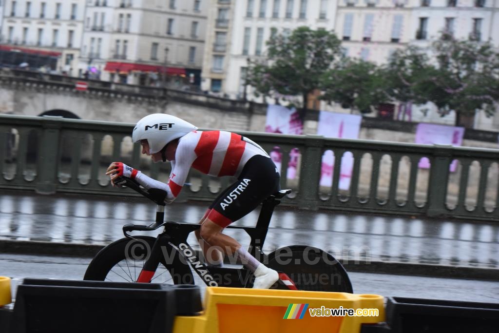 Felix Großschartner (Austria), on his way back