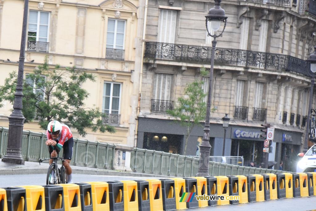 Nelson Oliveira (Portugal), op de terugweg