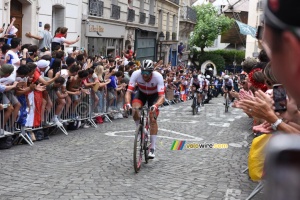 Marco Haller (Austria) in the first climb of the Butte Montmartre (29x)