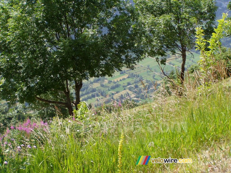 Mooi uitzicht vanaf Alpe d'Huez