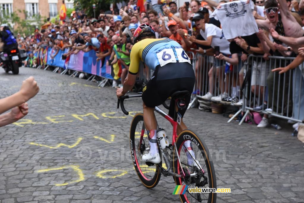 Remco Evenepoel (Belgique) en route vers la victoire !