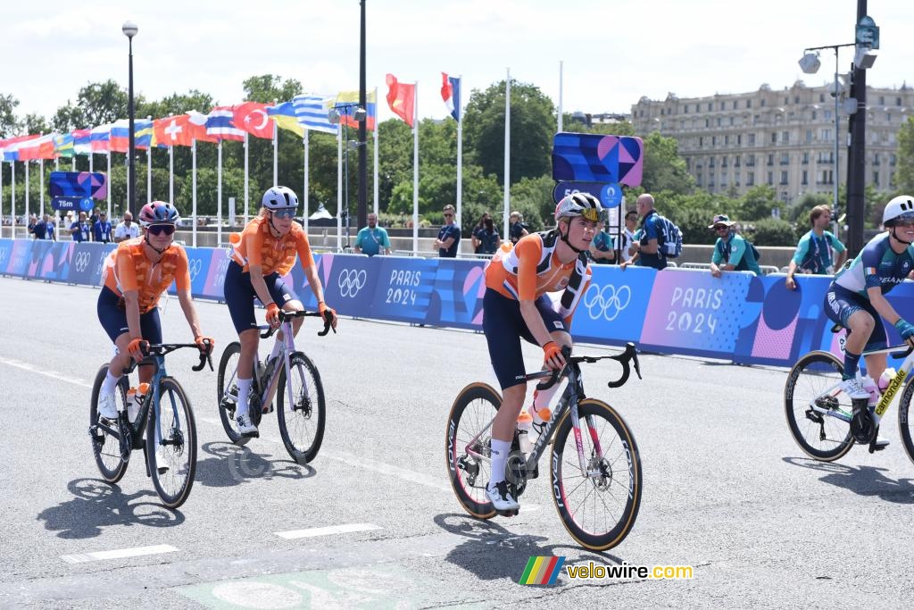 Marianne Vos, Ellen van Dijk & Demi Vollering (Netherlands)