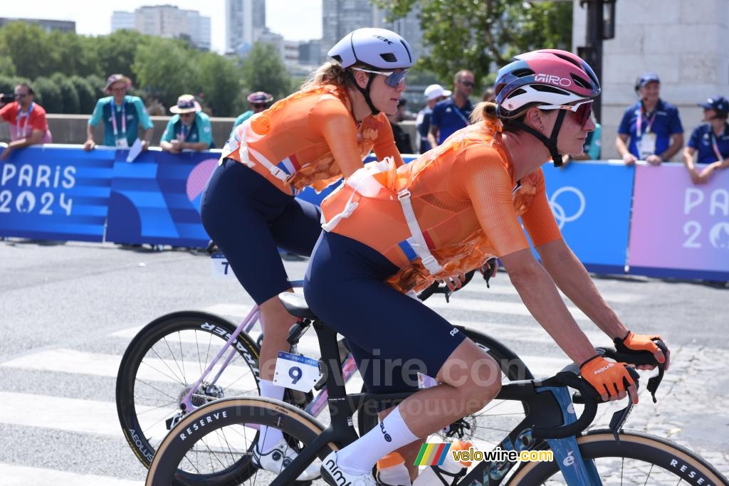 Marianne Vos & Ellen van Dijk (Pays-Bas)