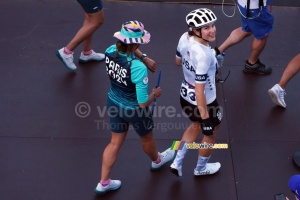 Kristen Faulkner (Etats-Unis), après sa victoire (22135x)