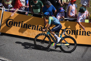 Sergio Higuita (XDS Astana Team) arrives in Peyragudes (152x)