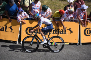 Jordan Jegat (TotalEnergies) arrives in Peyragudes (184x)