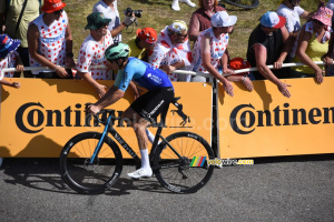 Felix Gall (Decathlon AG2R La Mondiale Team) arrives in Peyragudes (213x)