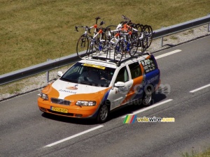 Une des voitures de la Rabobank (554x)