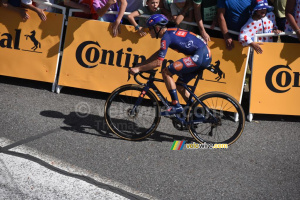 Oscar Onley (Team Picnic PostNL) arrives in Peyragudes (262x)