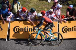 Kevin Vauquelin (Arkea-B&B Hotels) arrives in Peyragudes (261x)