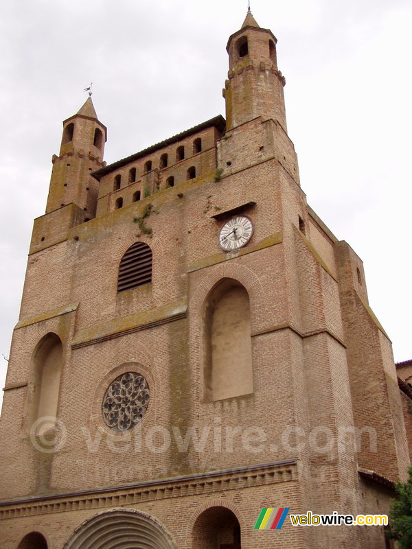 De kerk Notre-Dame-du-Bourg van Rabastens