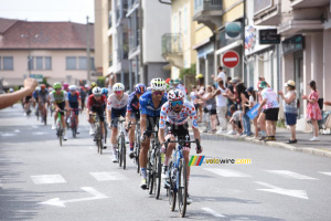 Valentin Paret Peintre (Soudal Quick-Step) à La Roche-sur-Foron (46x)