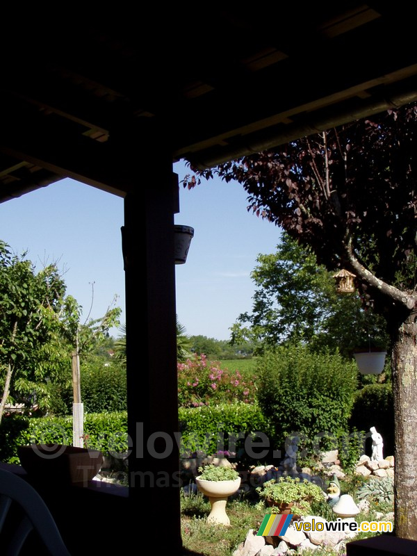 De tuin van het tweede huis van mijn ouders
