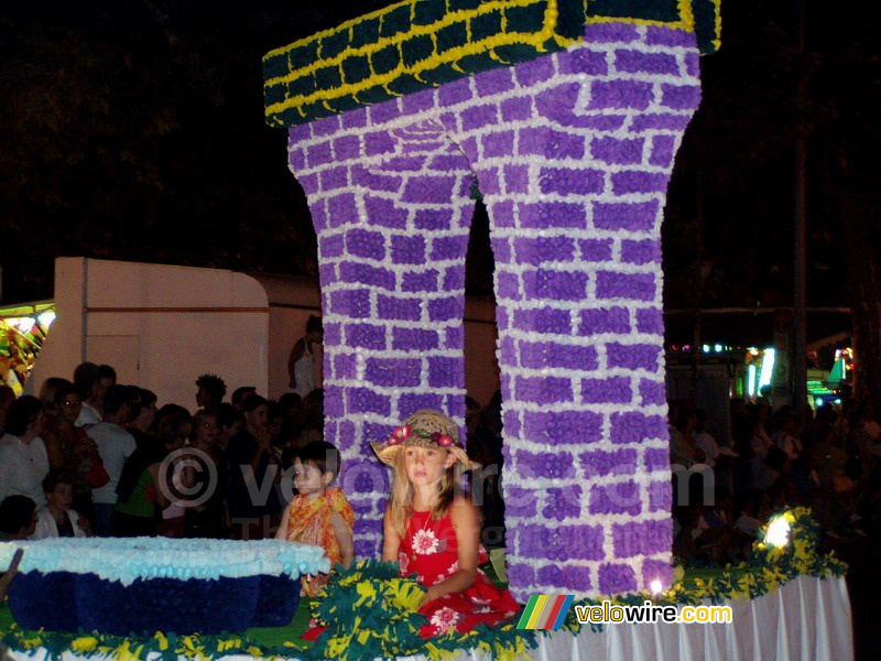 Een van de wagens tijdens de 
